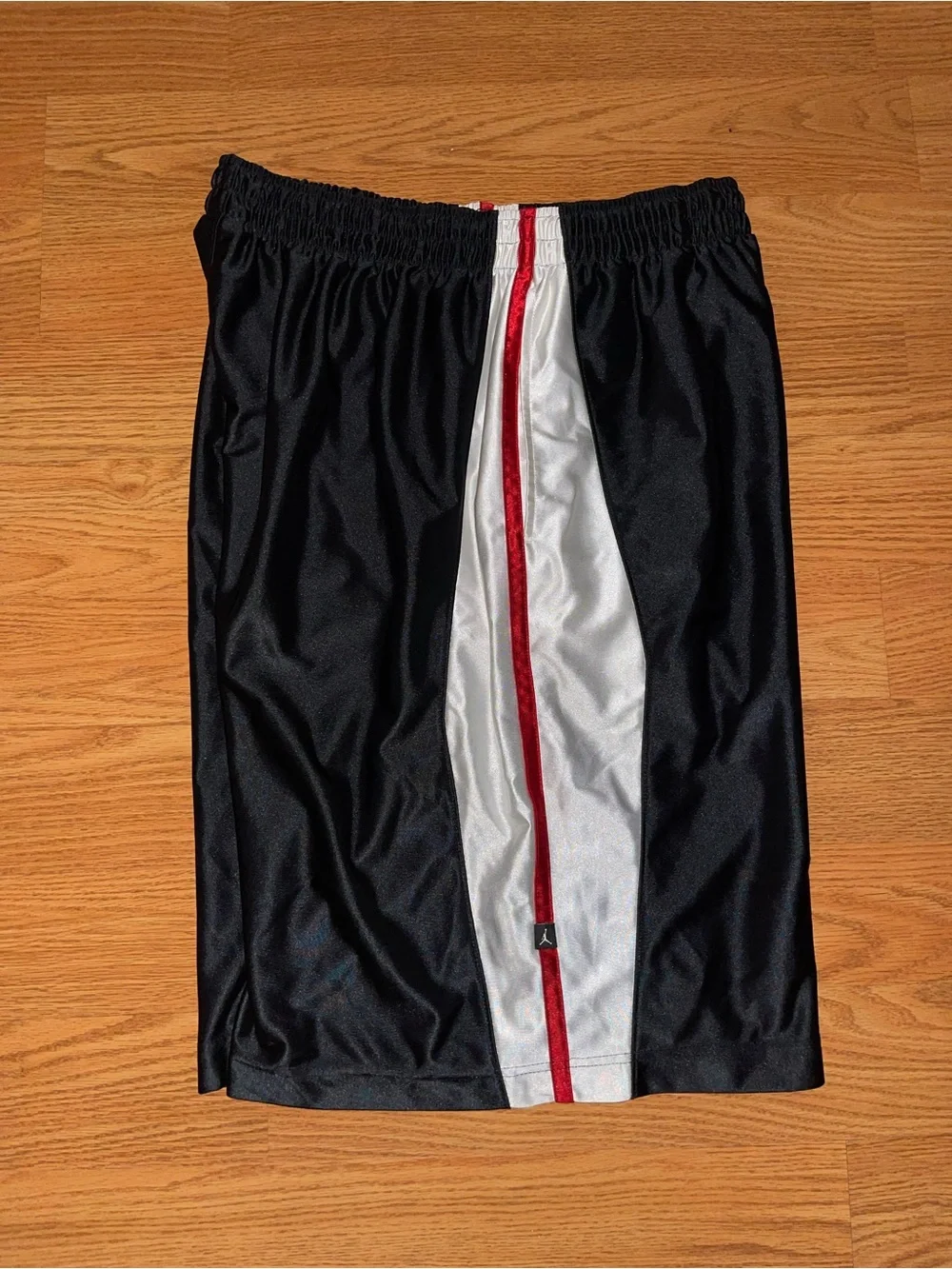 Rare Nike Air Jordan basketball shorts men’s 2xl black white red